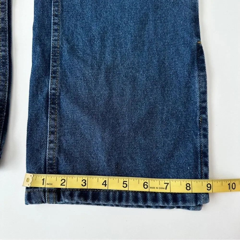 NA-KD Split Hem High Waist Denim Jeans - Picture 11 of 12